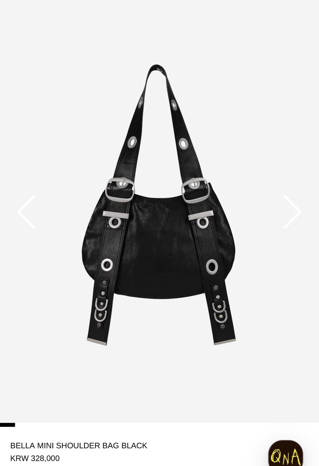 베이컨트아카이브 벨라 미니 숄더백 블랙 상품이미지1