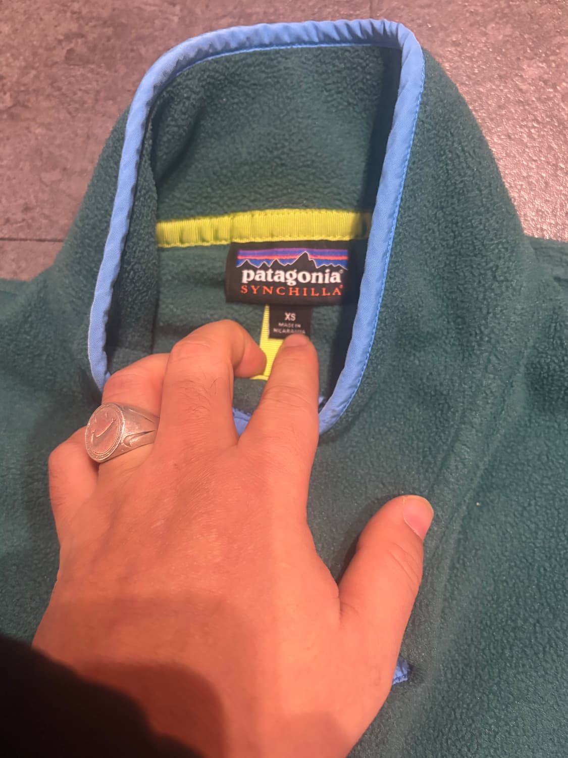 파타고니아 신칠라 맨xs 상품이미지3