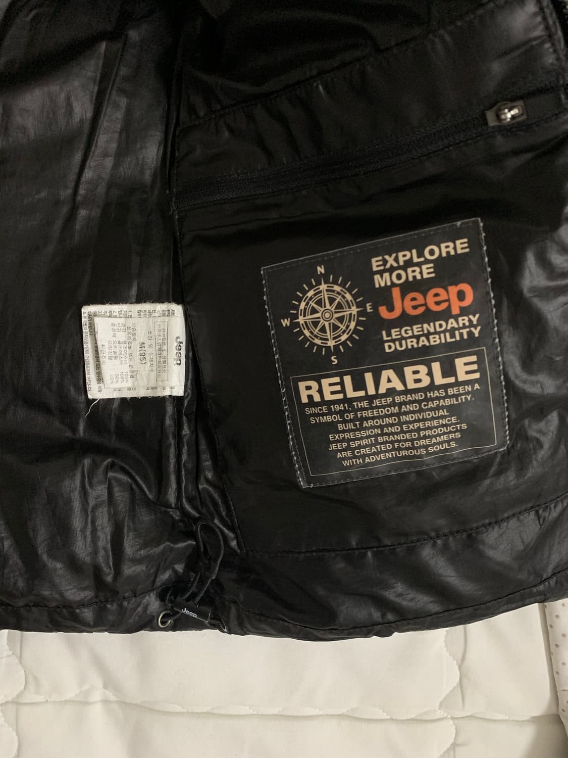 지프 조끼 패딩 상품이미지3