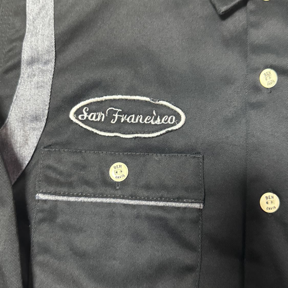 벤 데이비스(ben davis) 자수 셔츠 상품이미지3