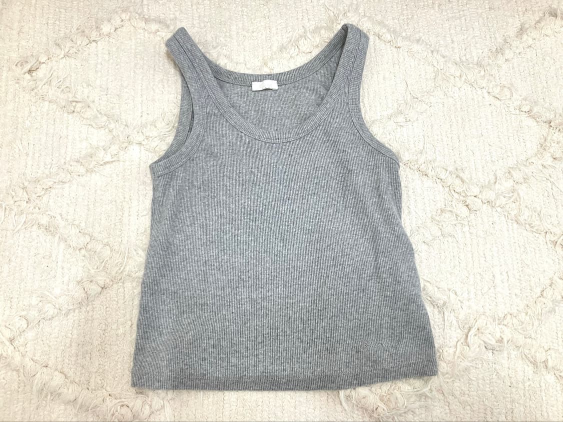 BAIE OUD Embroidery ribbed sleeveless 상품이미지2