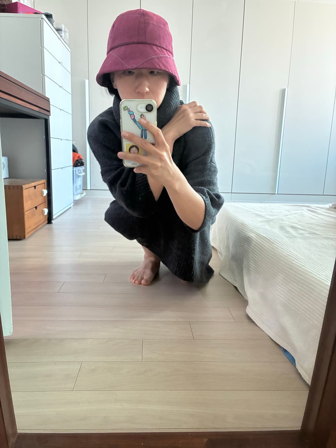 겐조 귀여운 벙거지 모자 상품이미지2