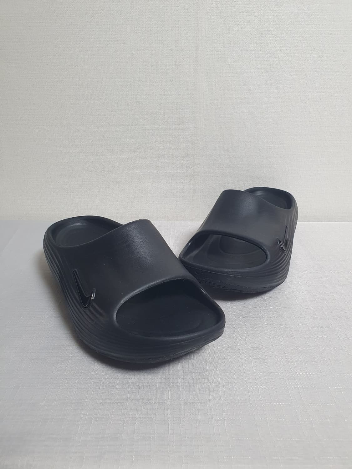 나이키 리액트X 리주버네이트 슬라이드 블랙 240mm 상품이미지6