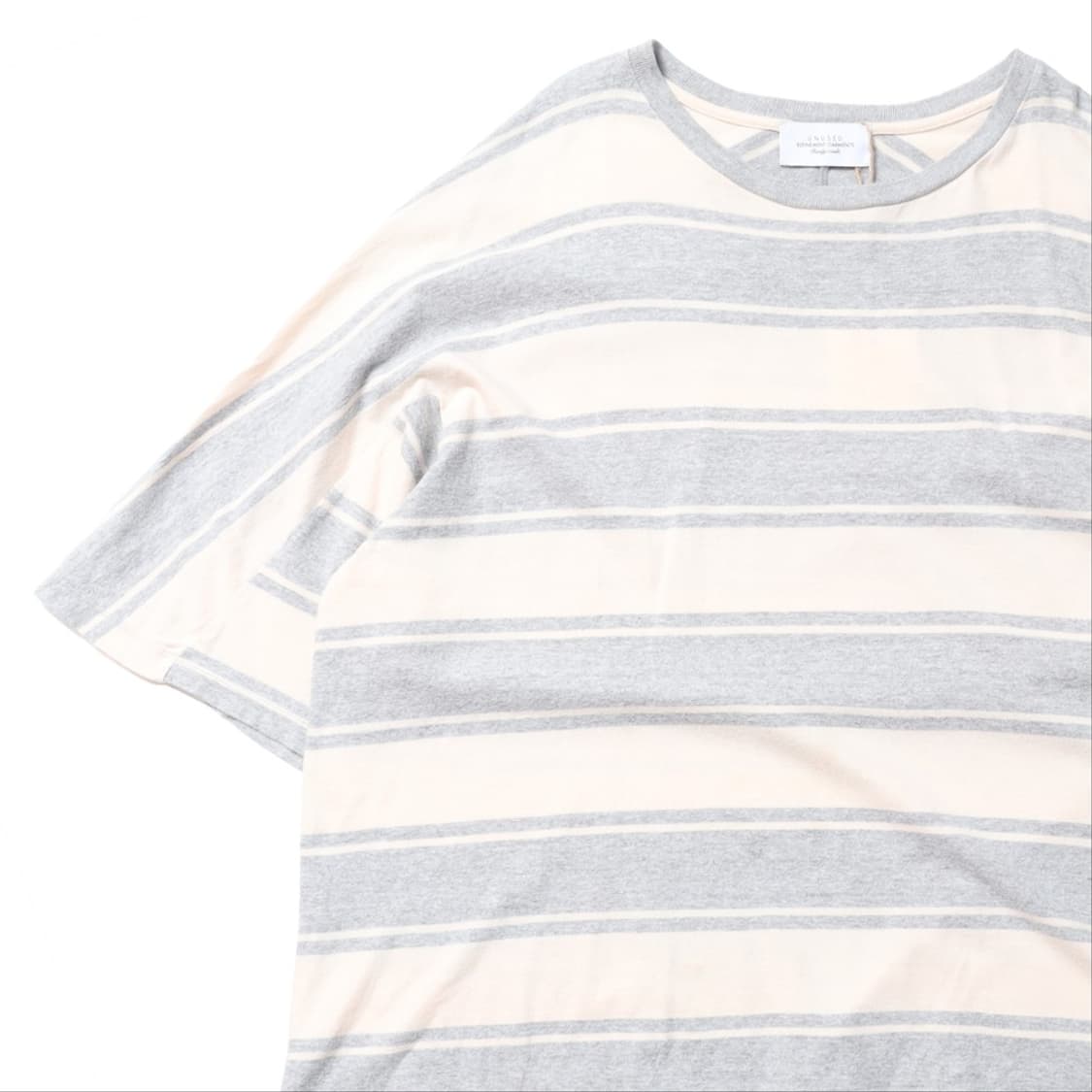 언유즈드 Unused Stripe Pattern T-shirt  상품이미지2