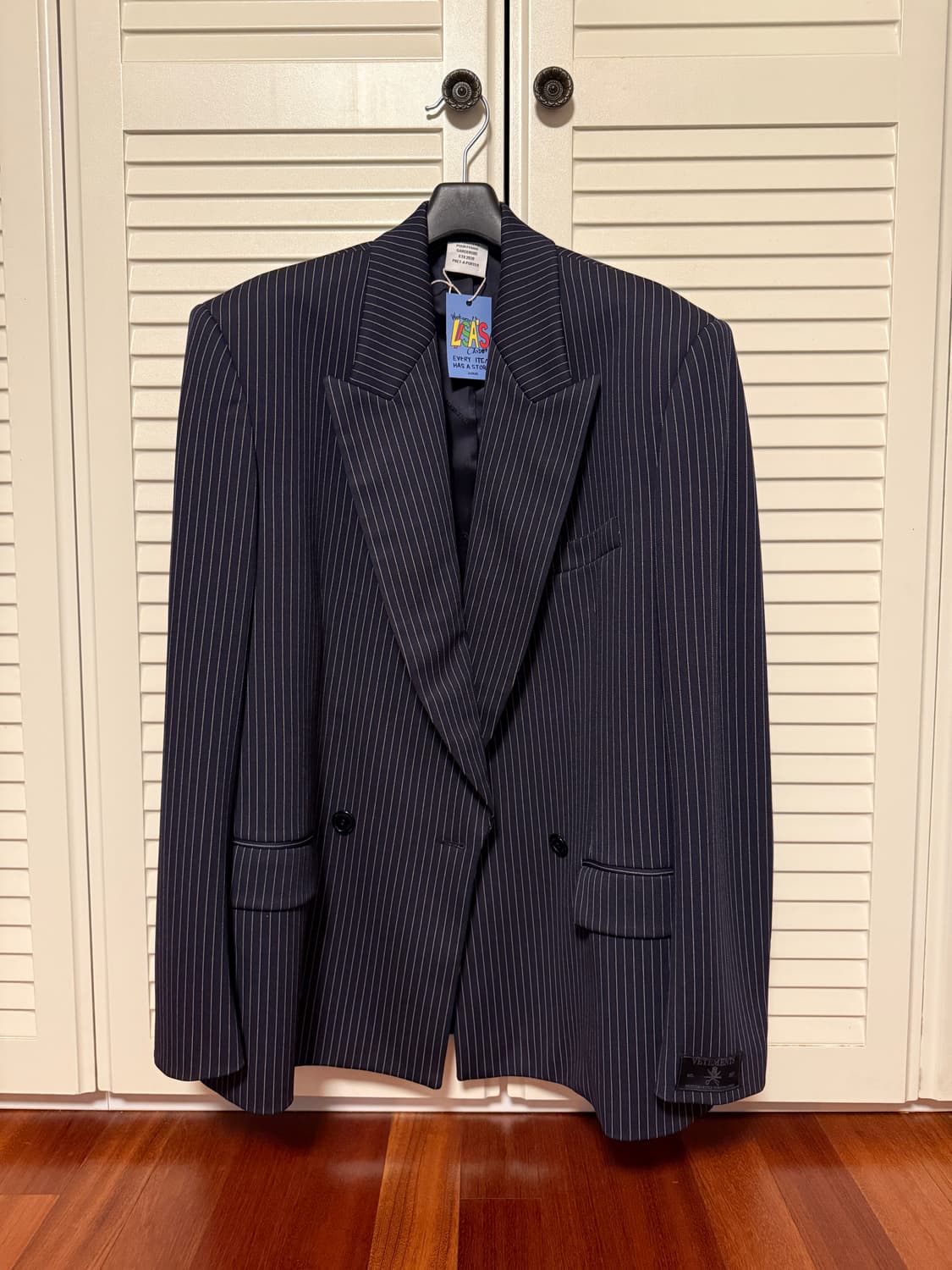 베트멍 스트라이프 블레이저 자켓 상품이미지7