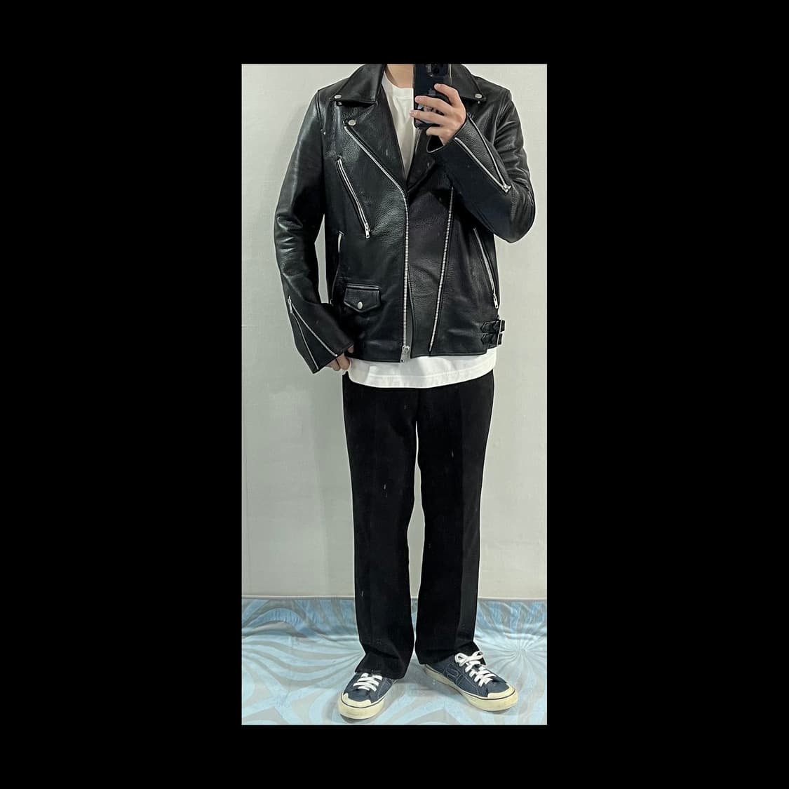 비바스튜디오 소가죽 라이더자켓 상품이미지2