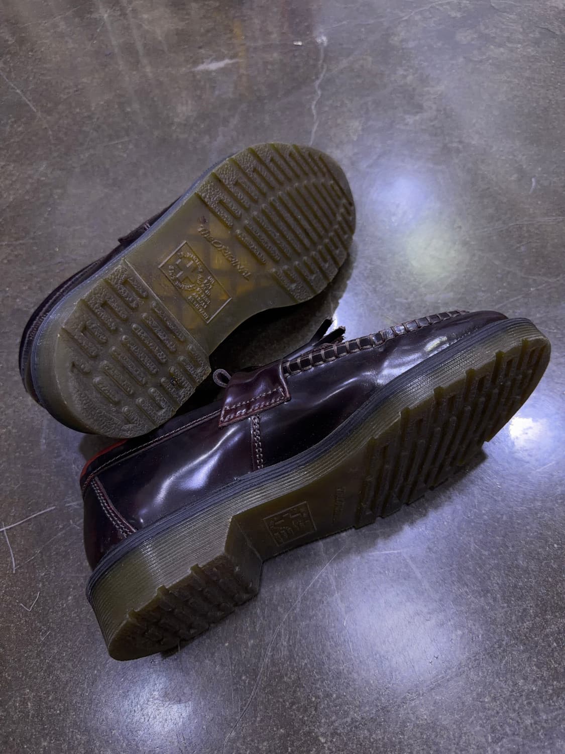 닥터마틴 아드리안 태슬로퍼 체리레드 슈즈 230 상품이미지8