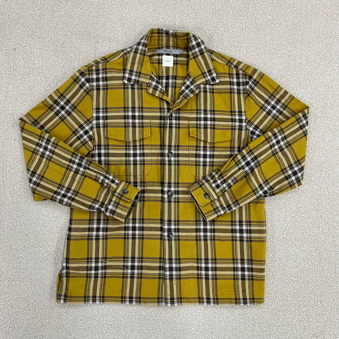 95 시리즈 체크 셔츠 남방 자켓 0126M 상품이미지1