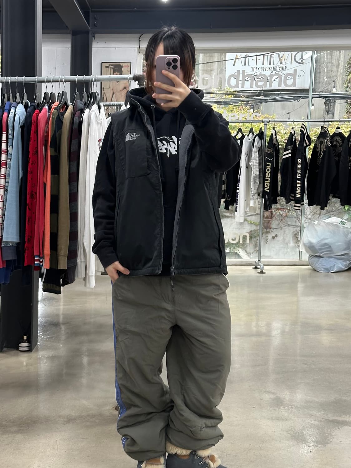 노스페이스 리버시블 플리스 윈드브레이커 베스트 상품이미지3