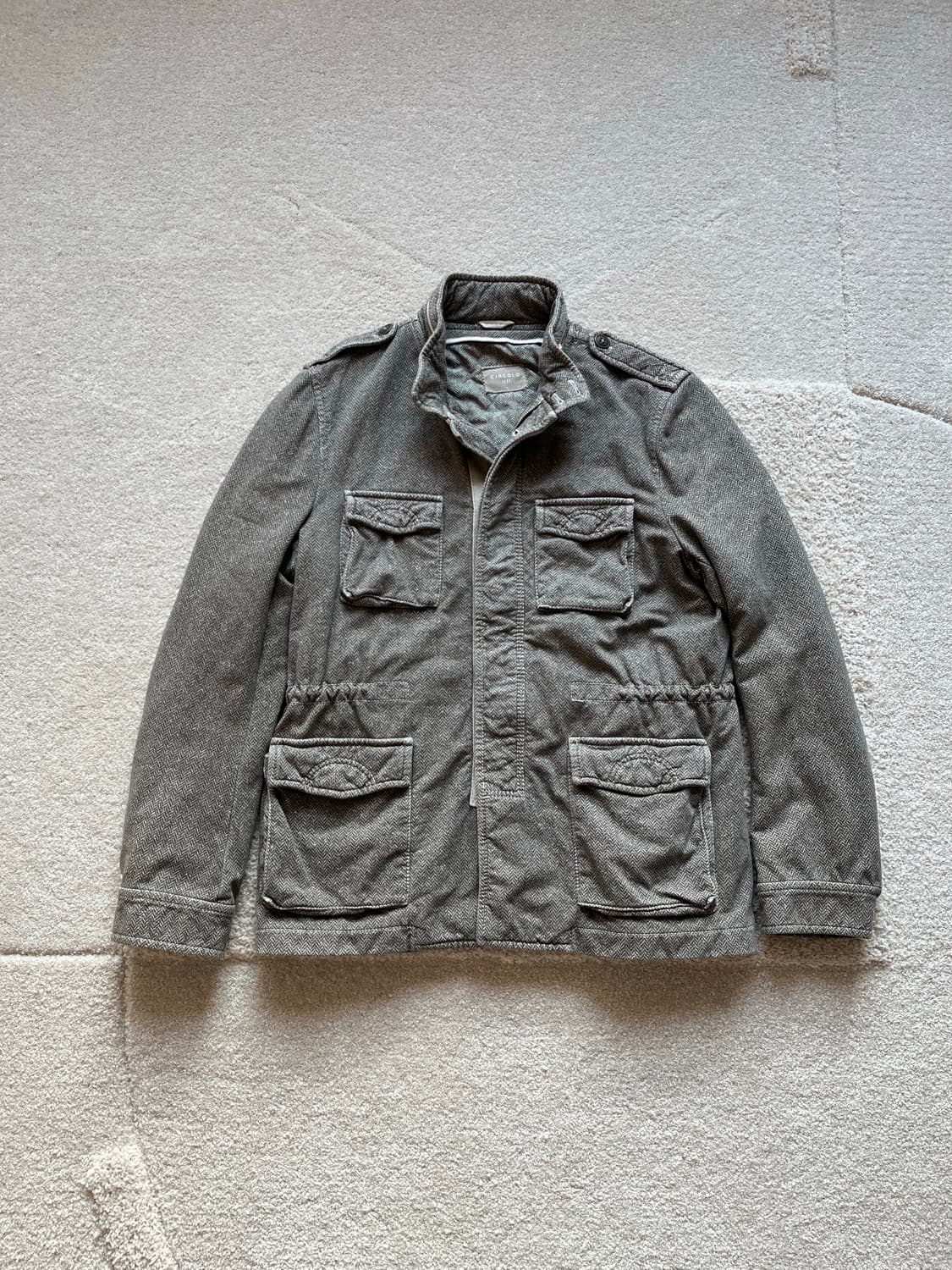 Circolo 1901 헤링본 유틸리티 필드 자켓 (103-105) 상품이미지2