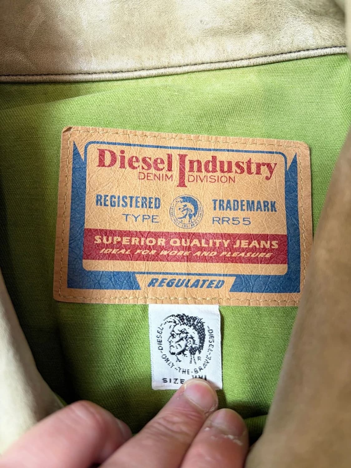 디젤 00's 빈티지 워크 데님 자켓 PN9375 상품이미지7