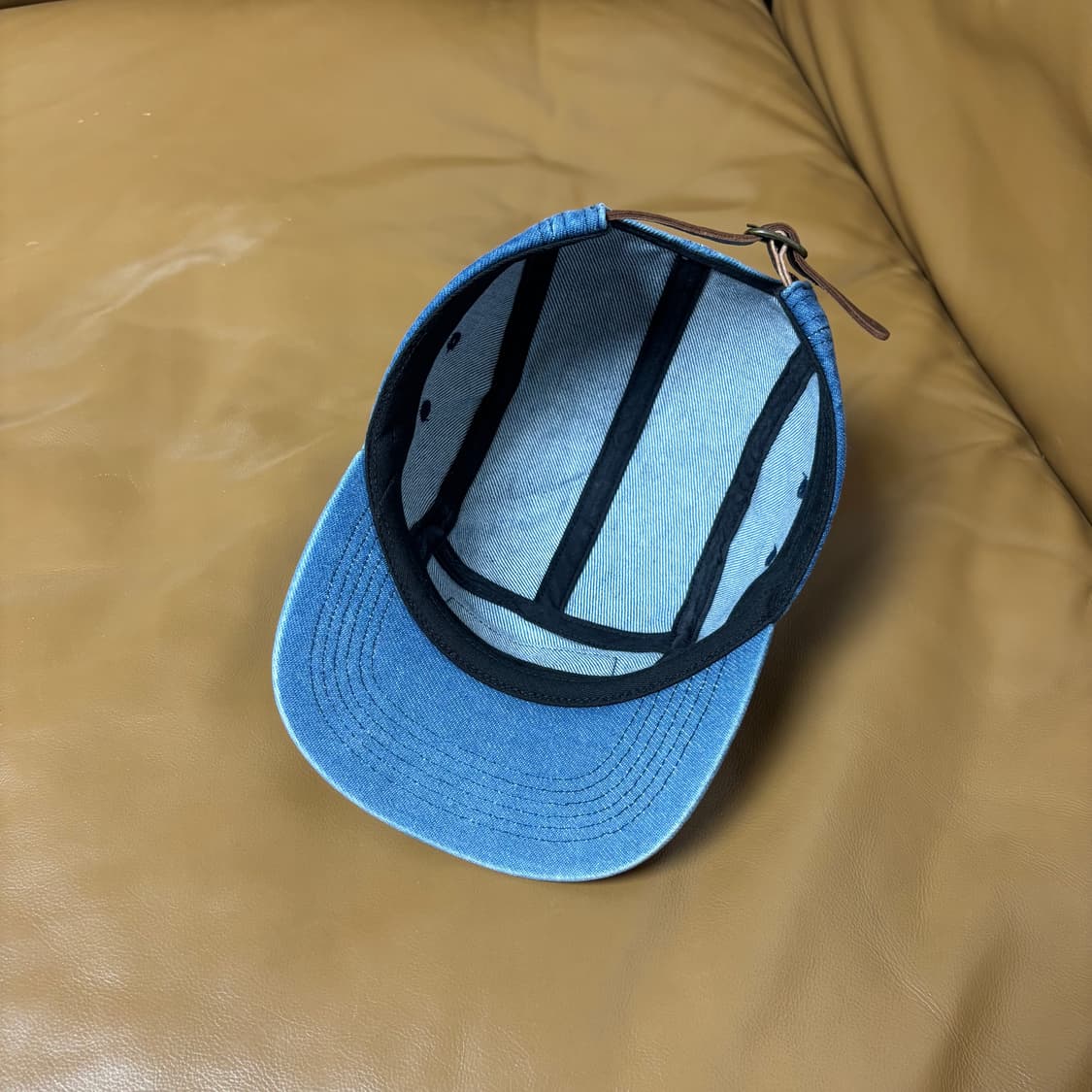 Supreme 슈프림 데님 캠프캡 모자 (Washed Denim) 상품이미지6