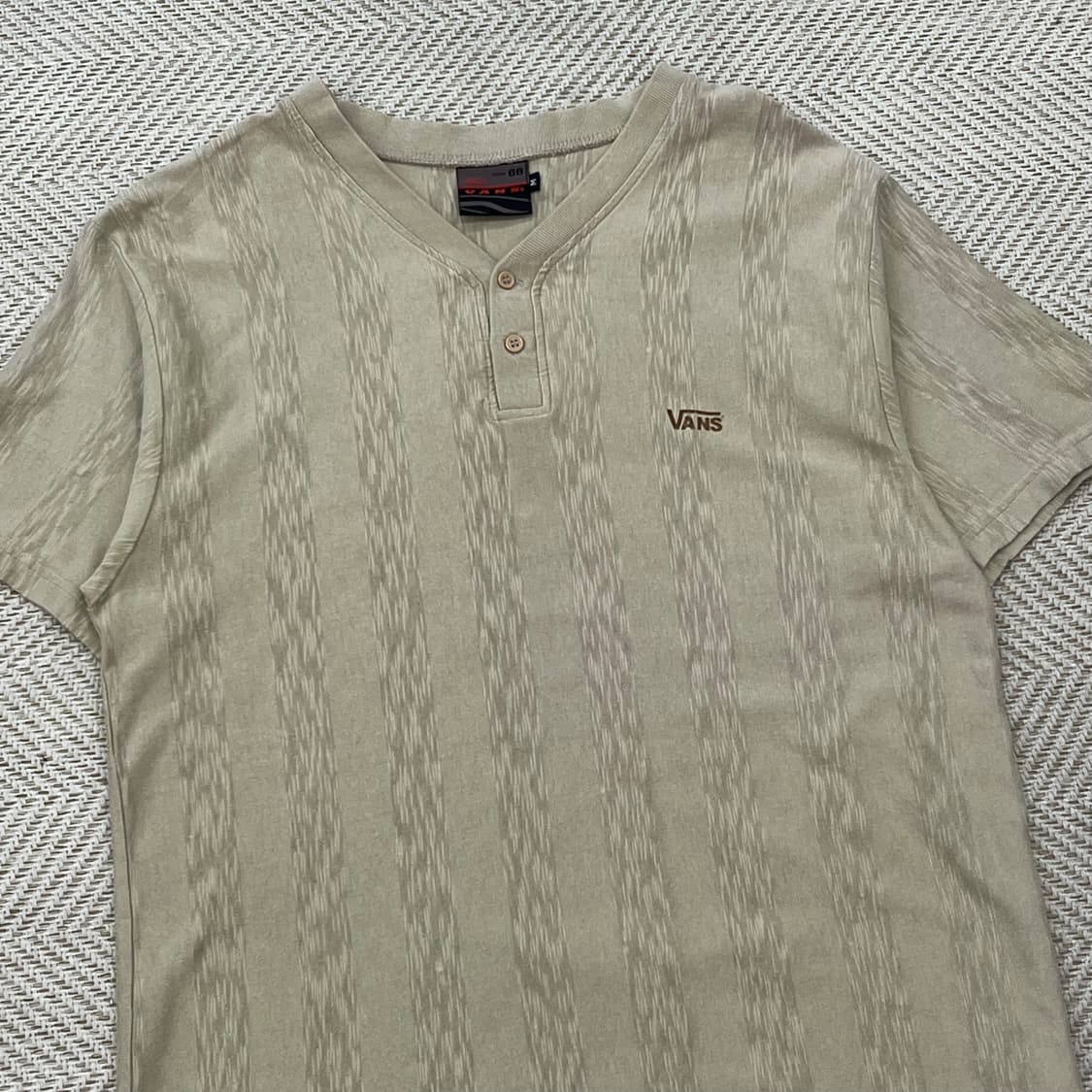 90s 반스 로고 헨리넥 티셔츠 r3334 상품이미지3