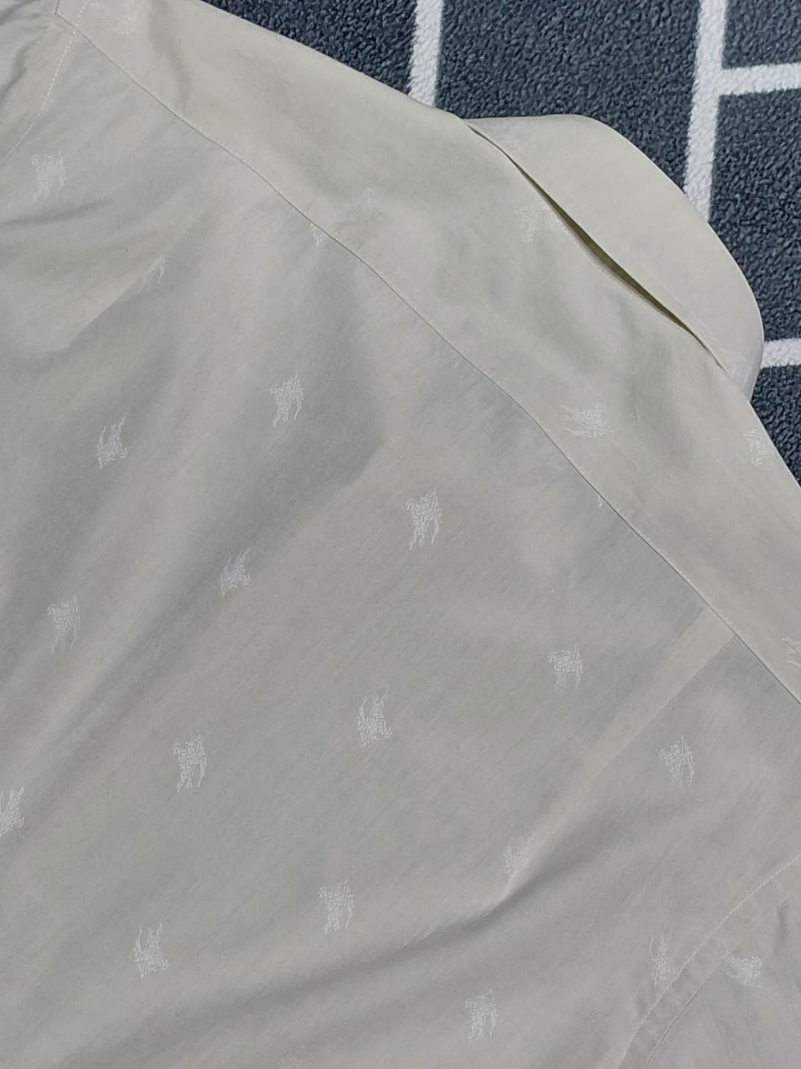 [빈티지/정품] 90s 버버리(Burberrys) 맞춤 제작 금사 로고 상품이미지9