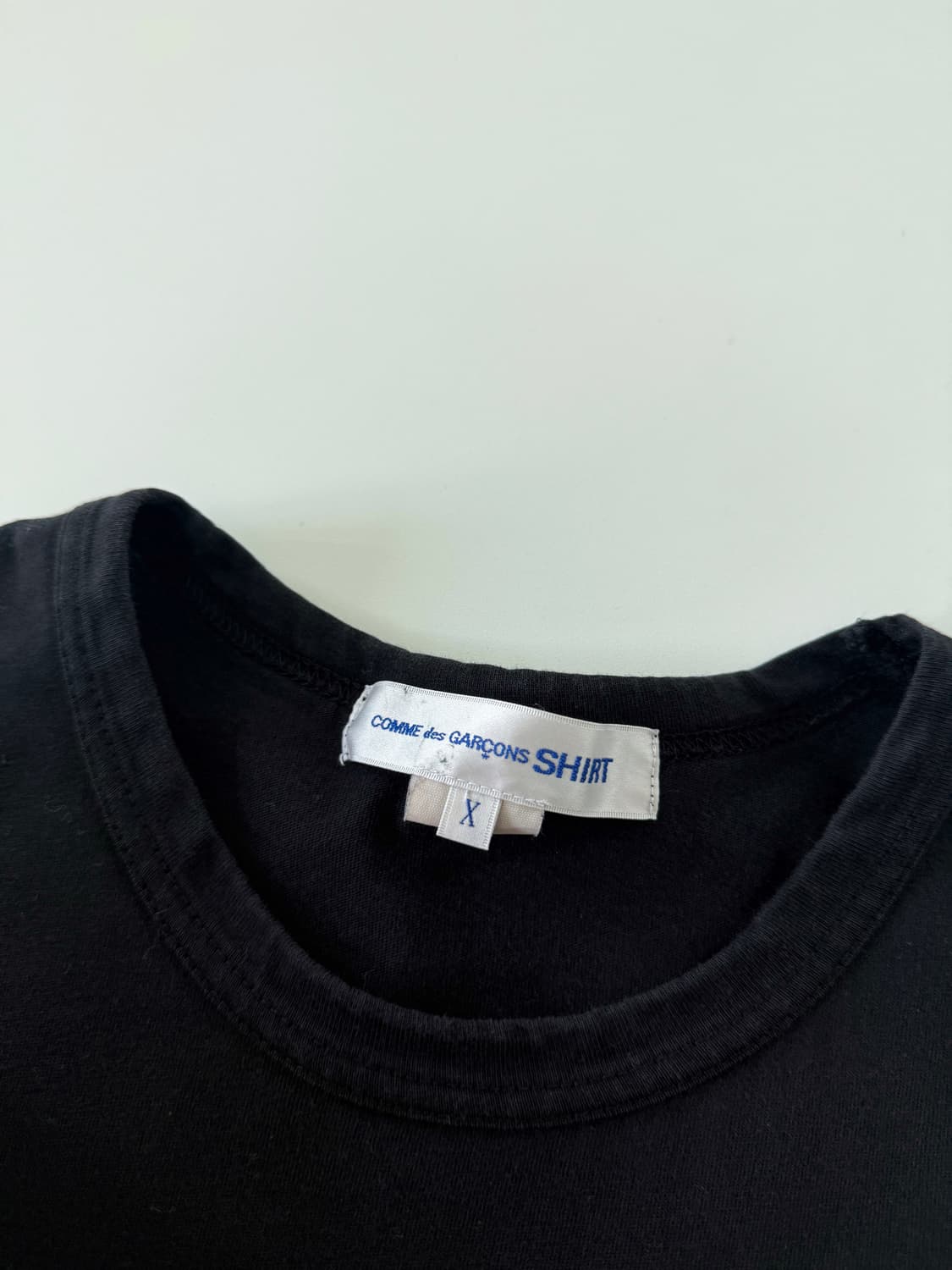 꼼데가르송 셔츠 루즈핏 하프티셔츠  상품이미지3