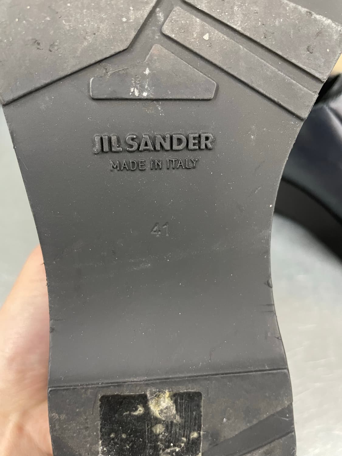 질샌더 청키솔 더비슈즈 네이비 EU41 상품이미지8