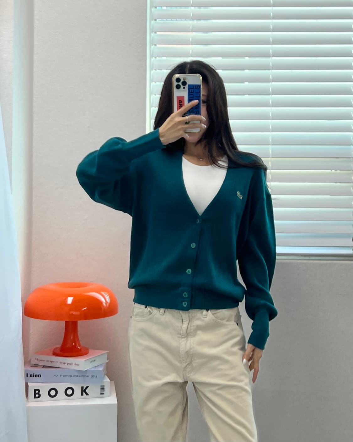 (WOMEN)90'S 라코스테 가디건-M1534 상품이미지9