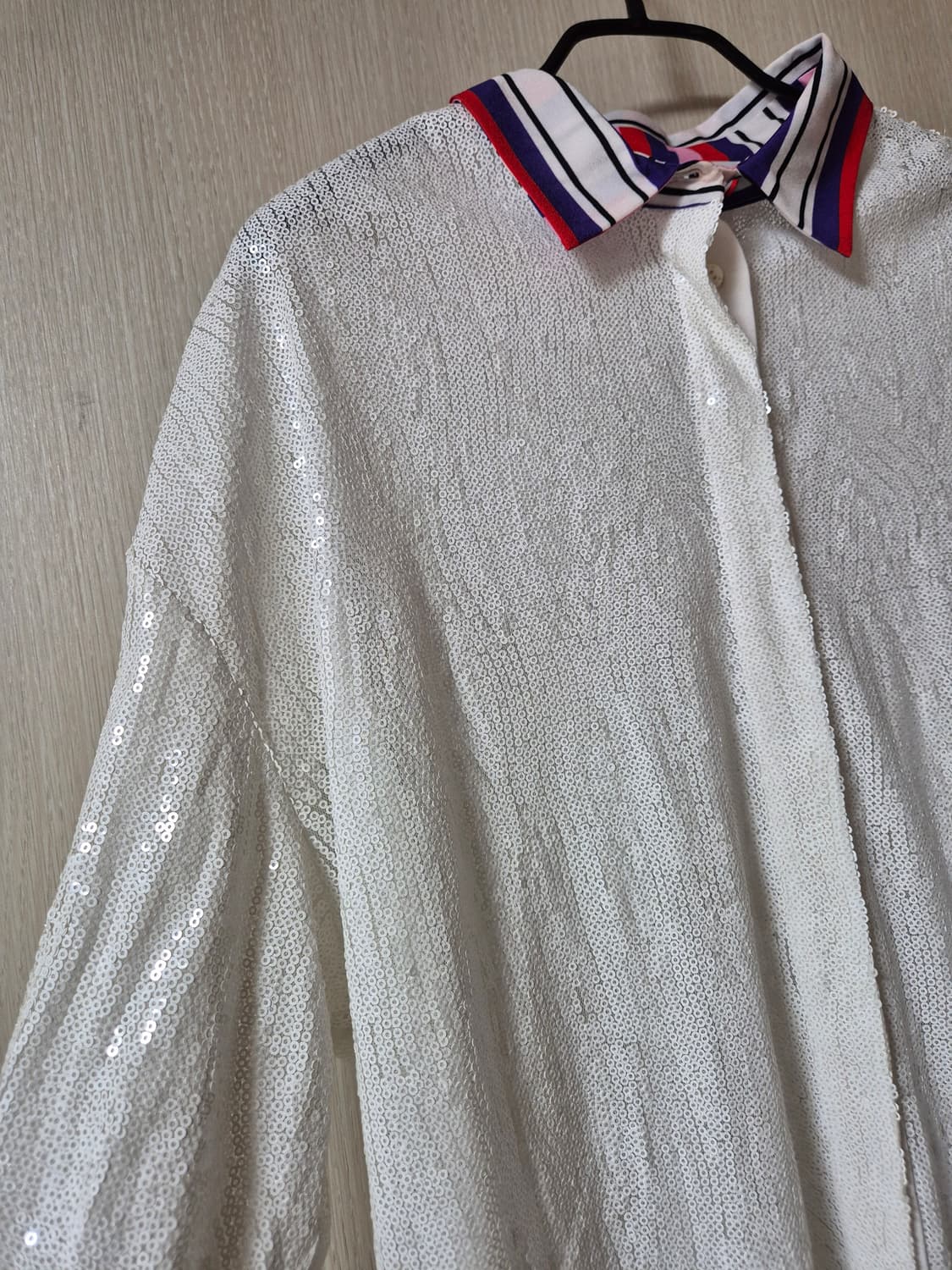 (정품) MSGM 스팽글 블라우스 38 셔츠블라우스 상품이미지2