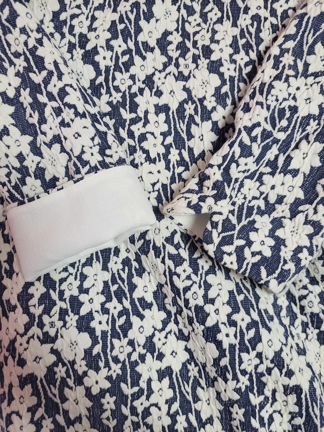 급처새상품!샤틴 탈부착 보석카라 플라워 A에이라인 플레어원피스 레니본st 상품이미지5