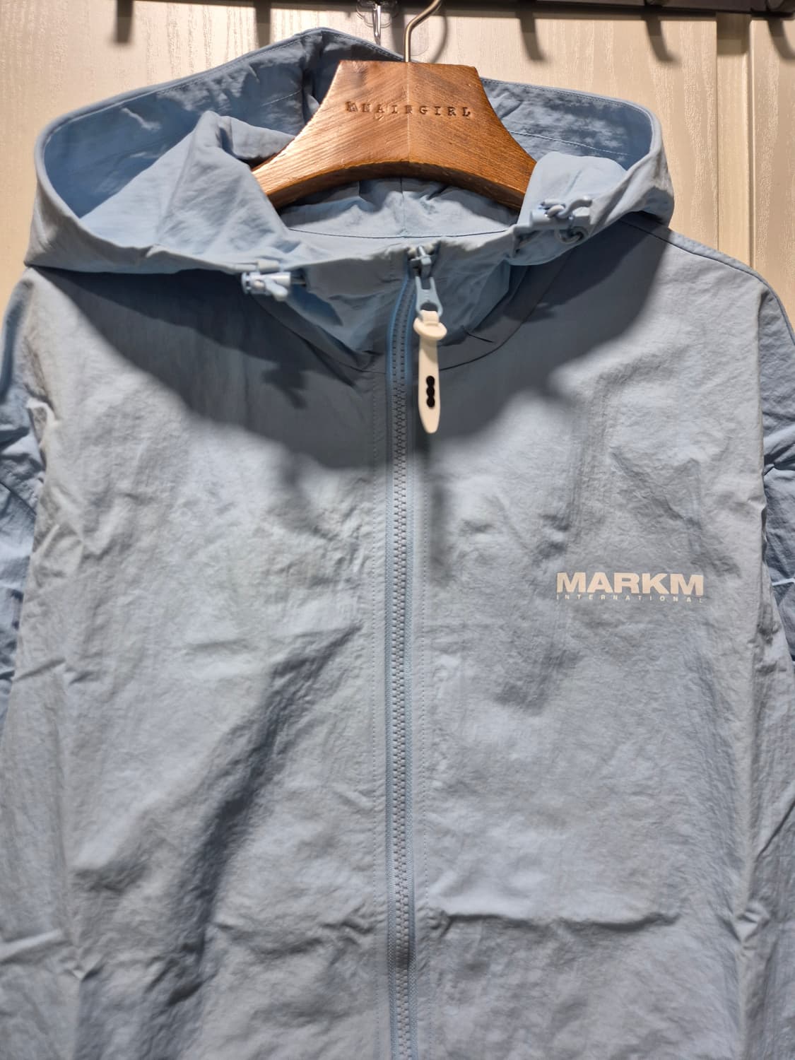 (타임세일)(새상품)MARKM 바람막이 셋업 하늘색 상품이미지4