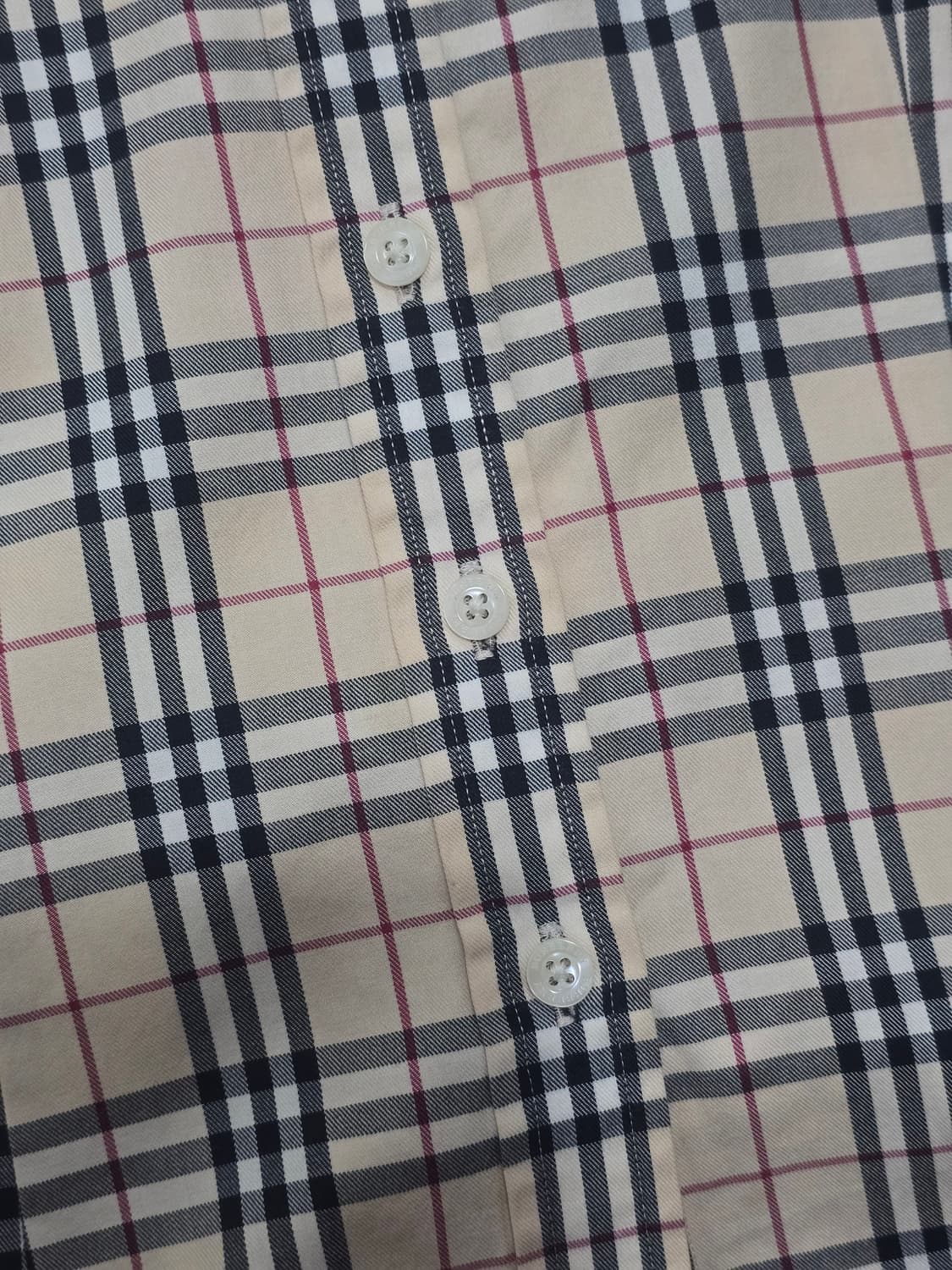 burberry 버버리 노바체크 반팔 셔츠 상품이미지5