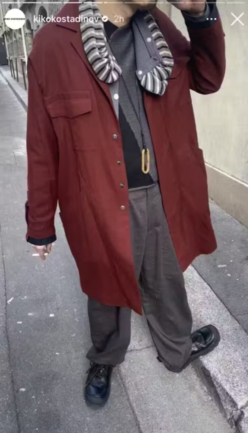 Kiko kostadinov yann coat  상품이미지4