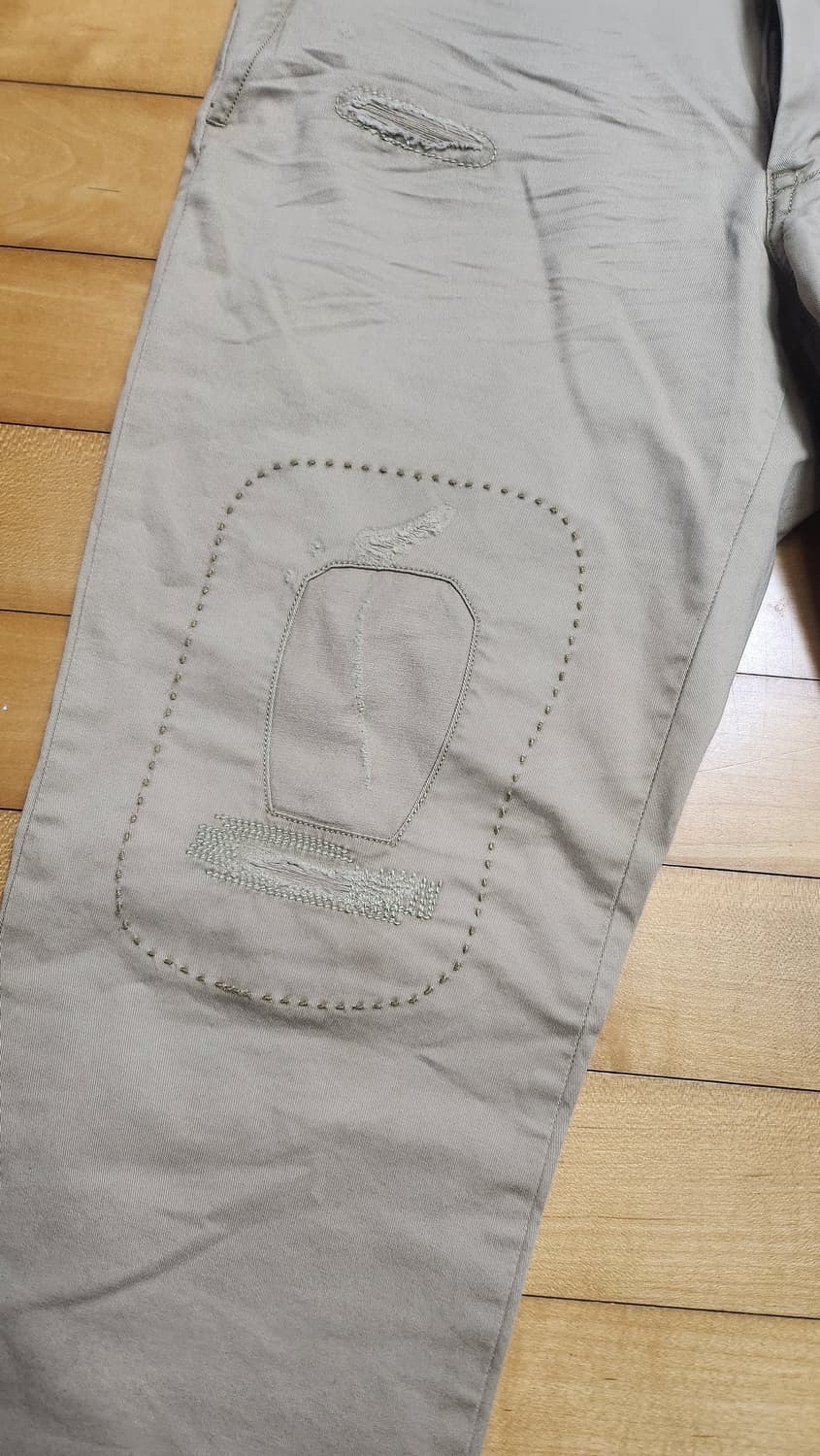 폴로 랄프로렌 패치 치노 빈티지 스타일 면바지 상품이미지3