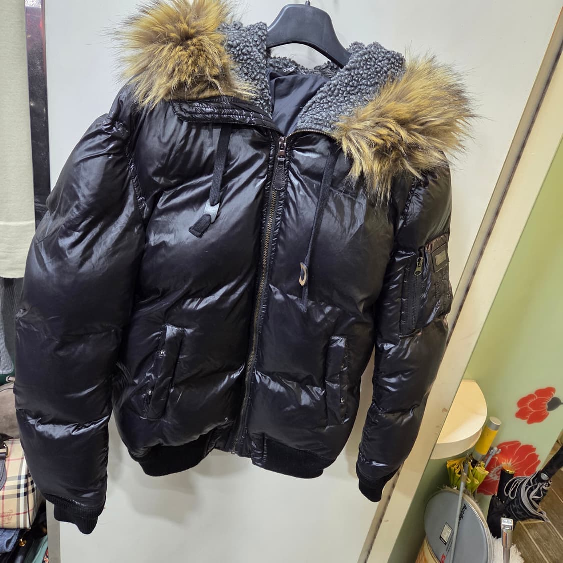 돌체앤가바나 플레이트 숏 패딩 상품이미지1