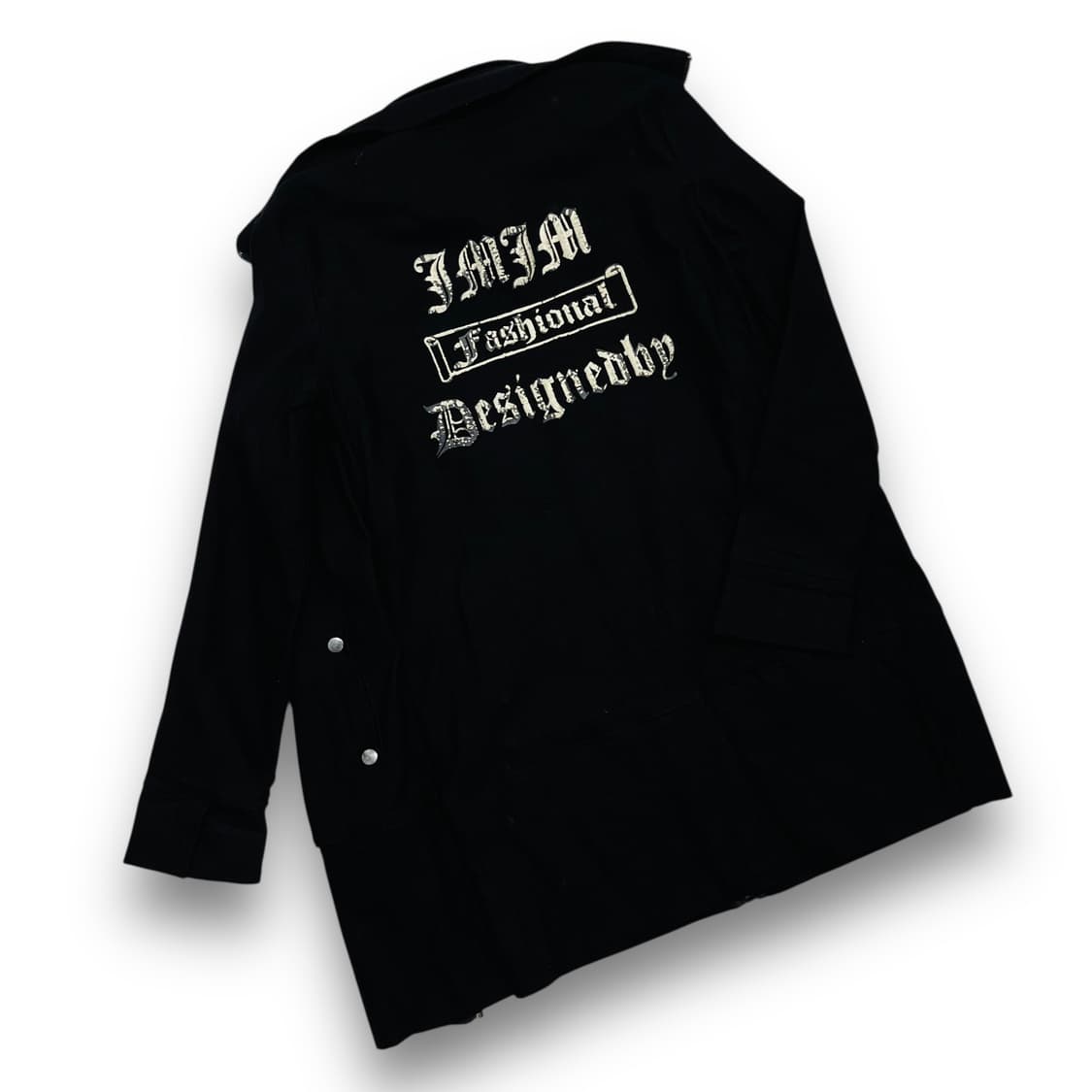 'Fashionable‘ 락시크 다중 지퍼 빈티지 롱 자켓 상품이미지3