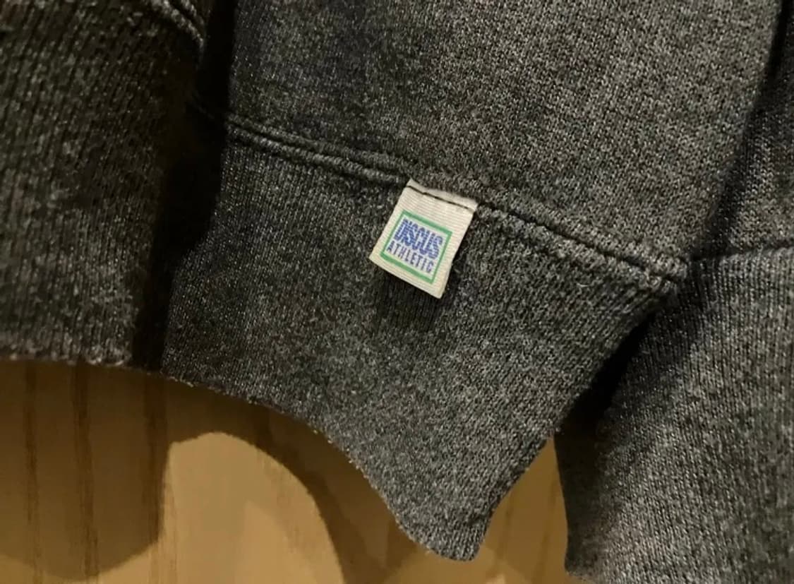 빈티지 USA 90s 디스커스 애슬레틱 무지 스웻셔츠 XL 상품이미지5