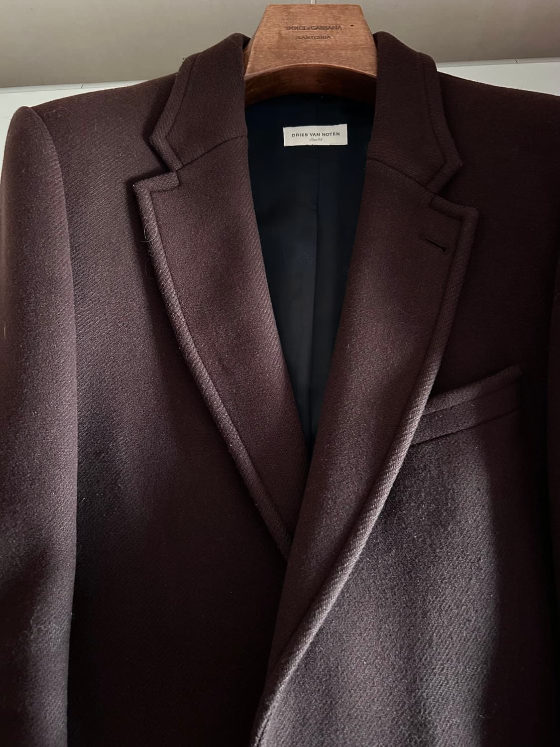 드리스 반 노튼 롱코트 상품이미지6