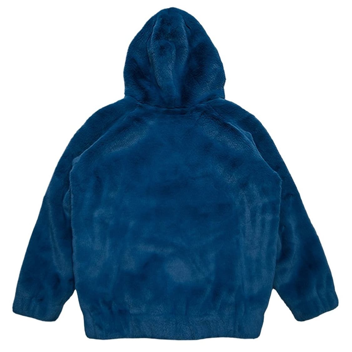 베네통 퍼 후드 자켓 청록 44 상품이미지7