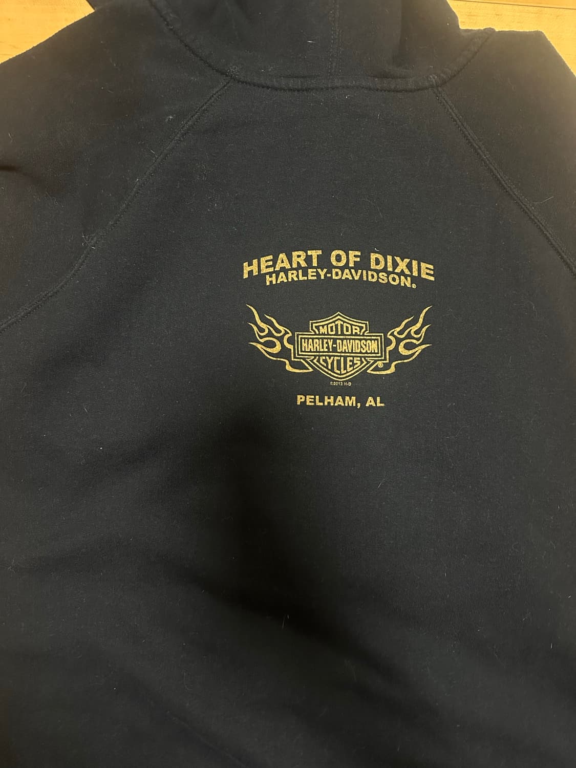 Harley Davidson Half-zip hopdie 상품이미지4