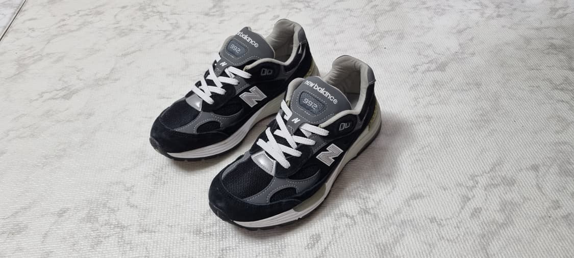뉴발란스 992 eb 블랙 그레이 230 상품이미지1
