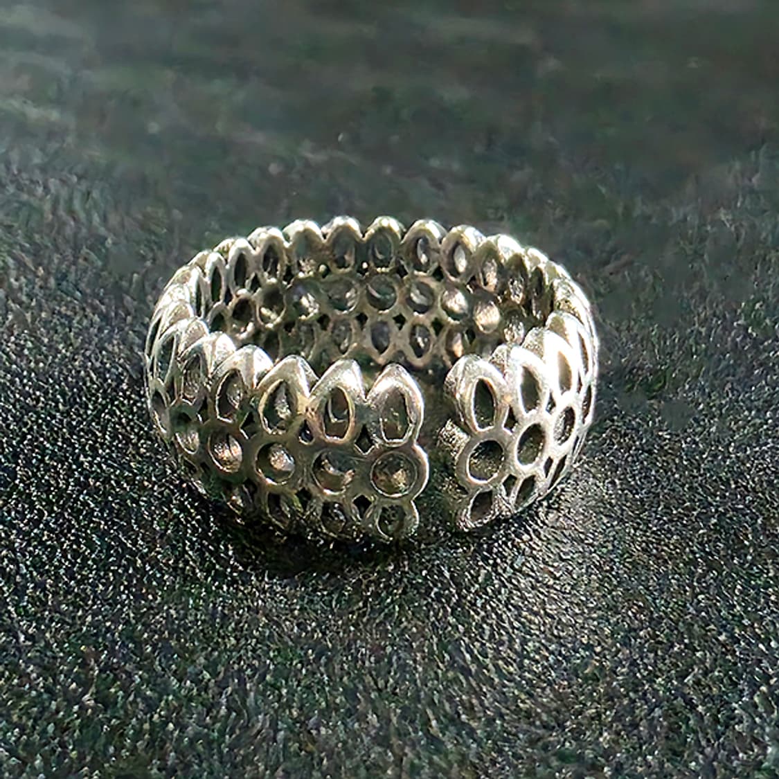 Colosseum 실버 남자 엔틱 빈티지 명품 고대 로마 건축 반지 상품이미지4