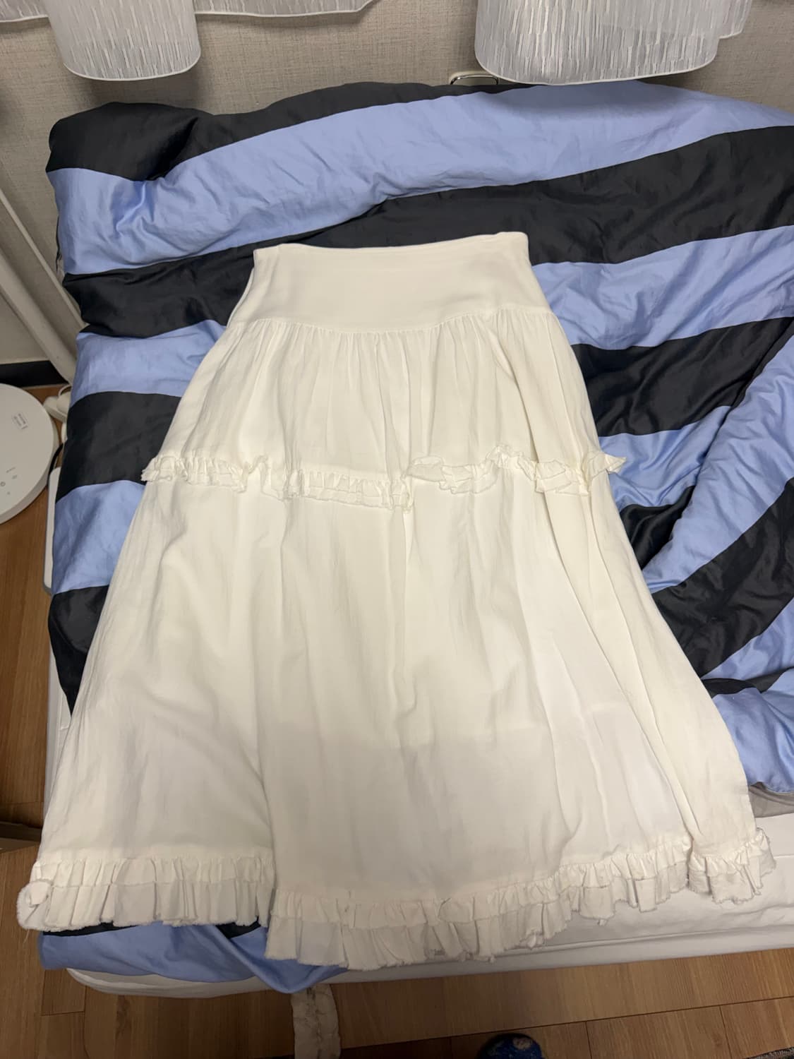 썬번프로젝트 러플롱스커트 상품이미지5