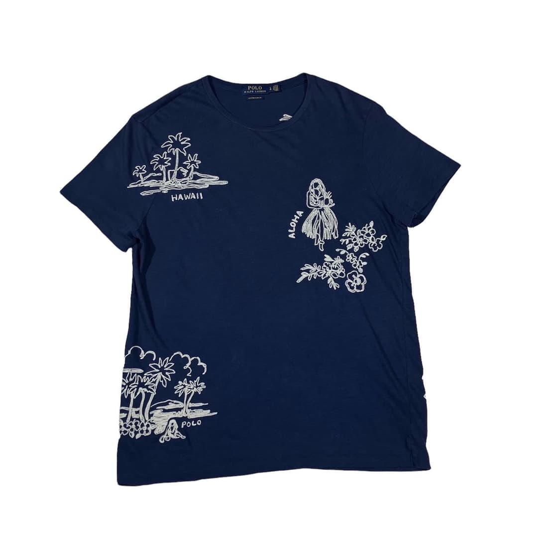 폴로 랄프로렌 하와이 자수 반팔티 상품이미지2