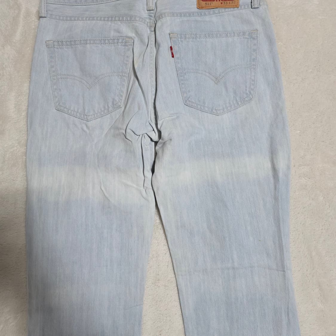 (33)리바이스 511 슬림 데님 팬츠 연청  상품이미지4