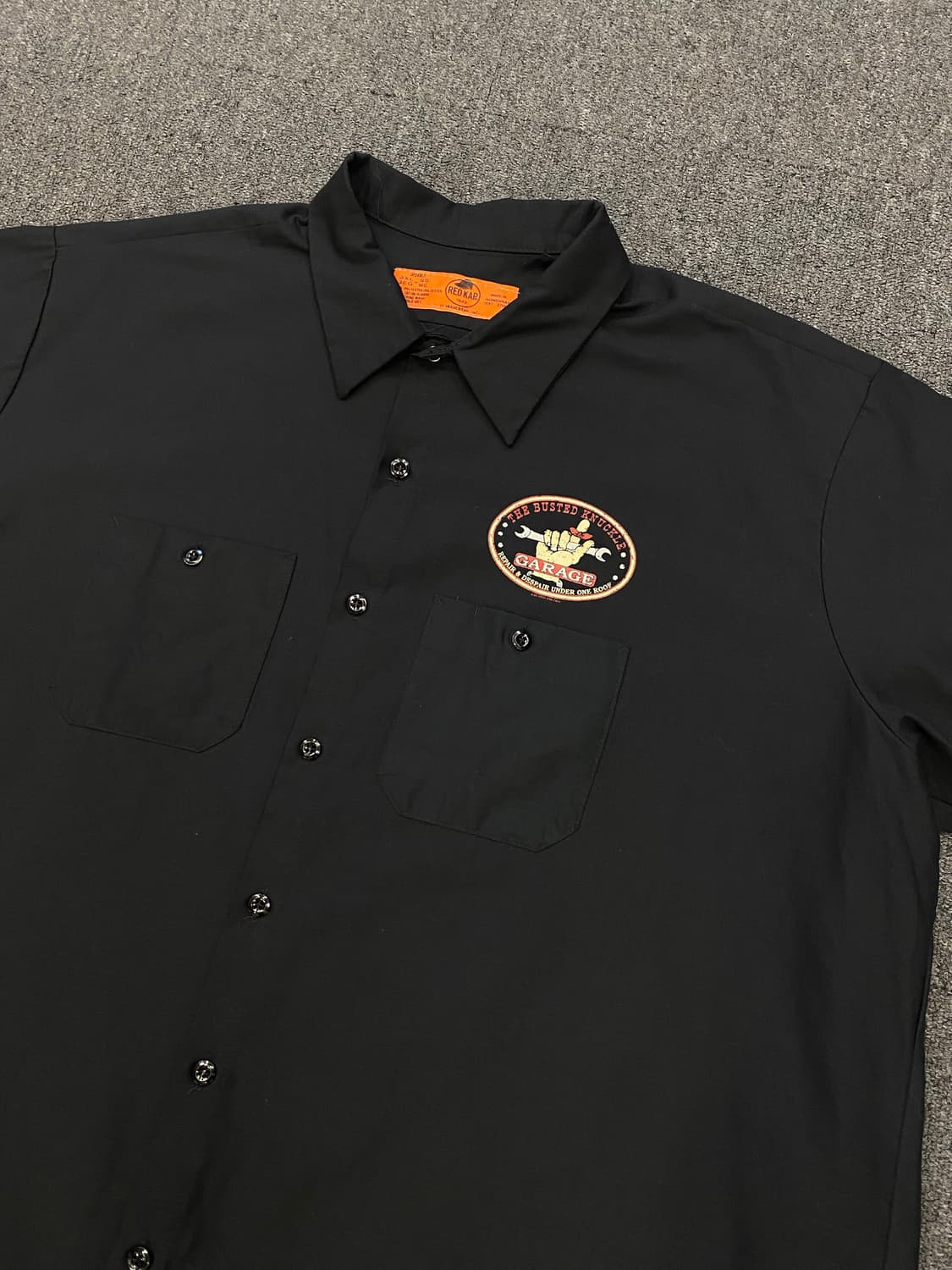 빈티지 워크 반팔 셔츠 상품이미지3