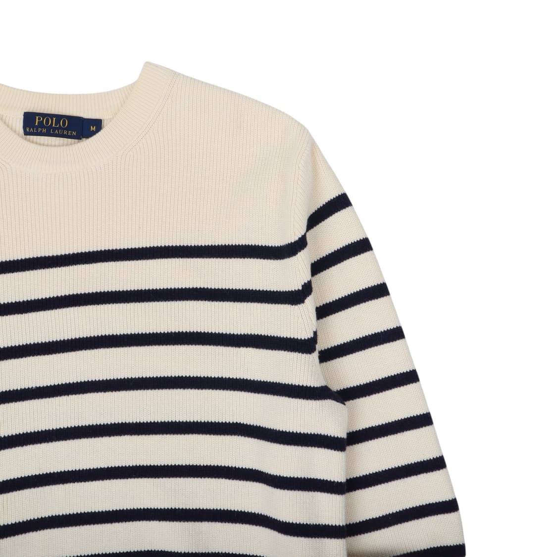 폴로 랄프로렌 크림 스트라이프 버튼 니트 상품이미지3