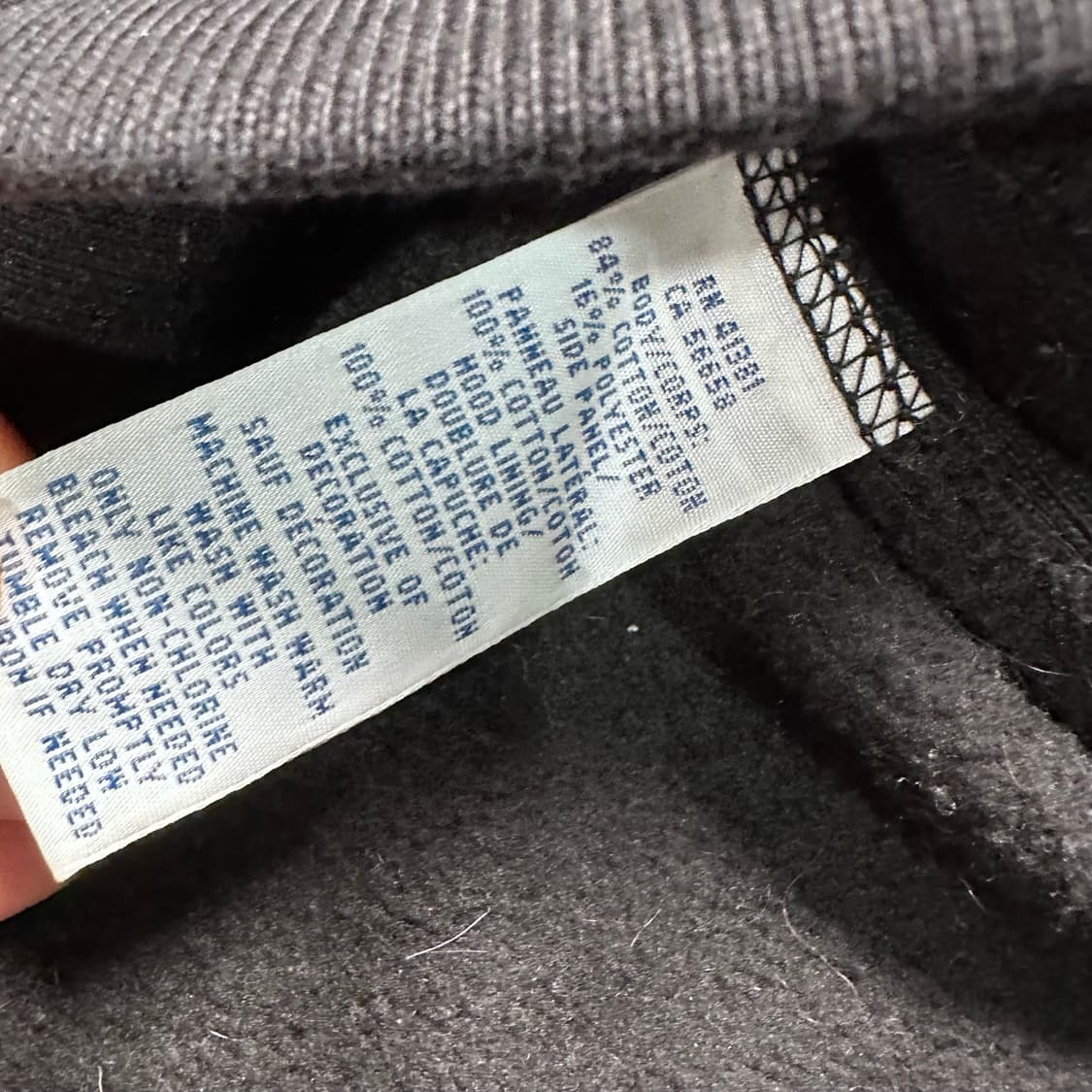 폴로 랄프로렌 빅포니 블랙 후드집업  상품이미지7