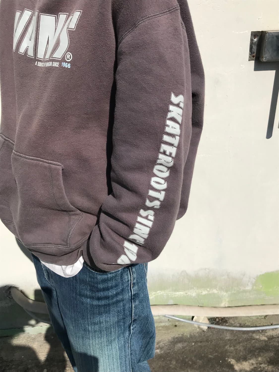 반스 차콜 후드티  상품이미지2