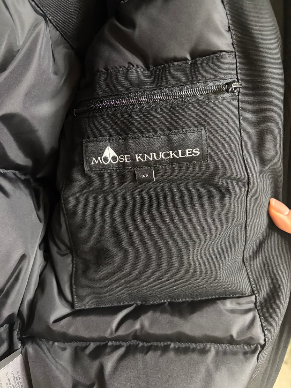 무스너클 패딩 S 상품이미지6