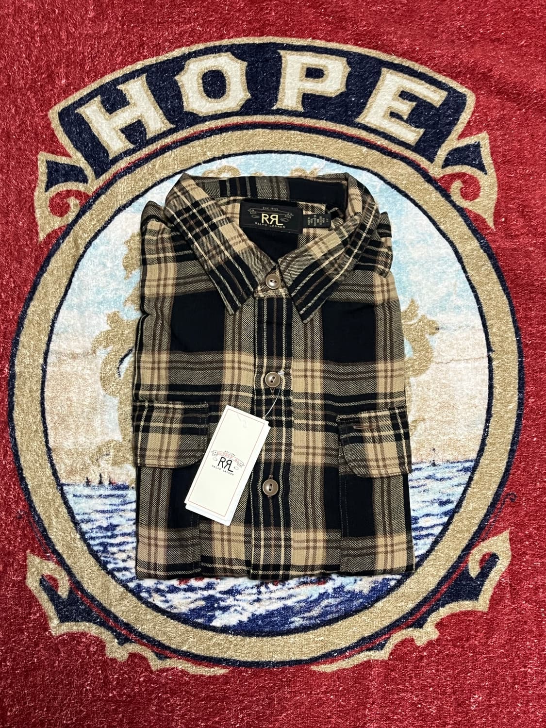 더블알엘 (RRL) 플래드 워크셔츠 상품이미지1