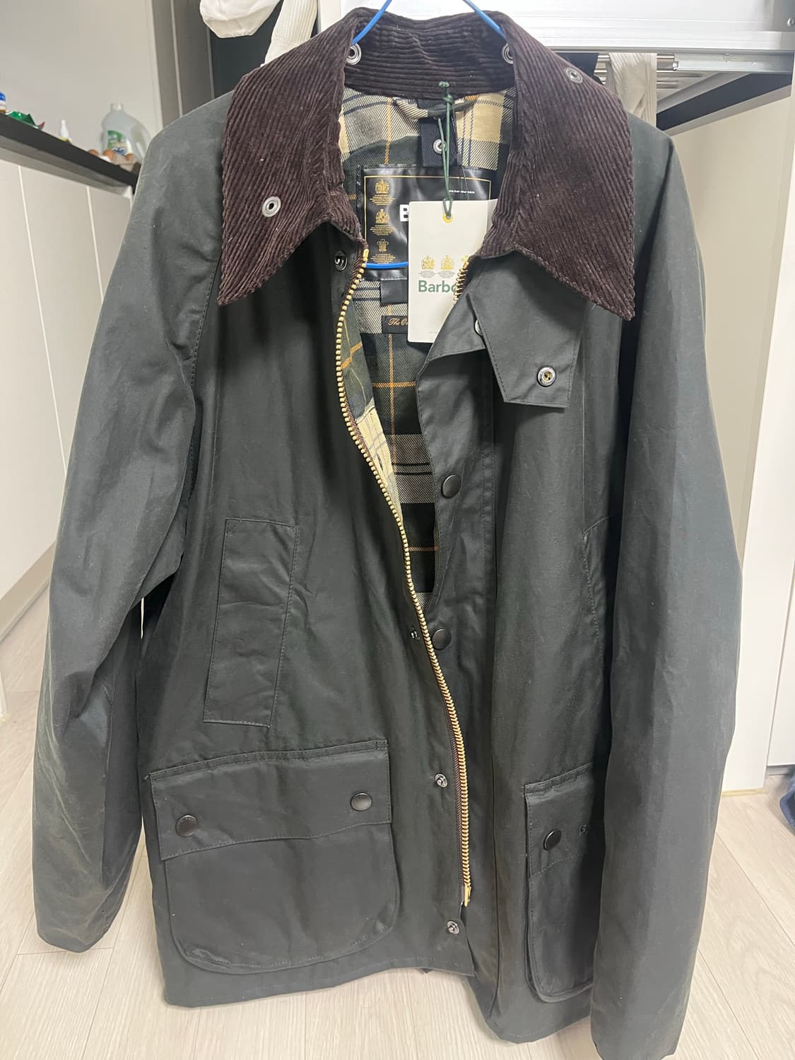 바버 비데일 세이지 새상품 상품이미지2