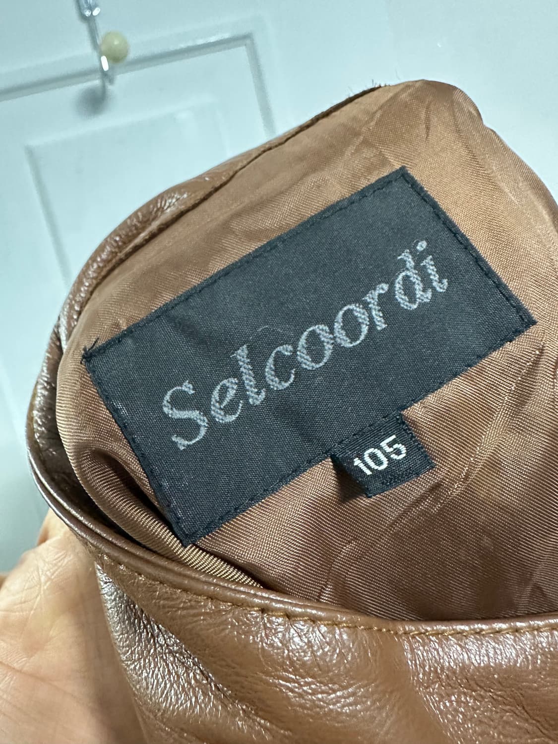 카우레더 바이커자켓 상품이미지4