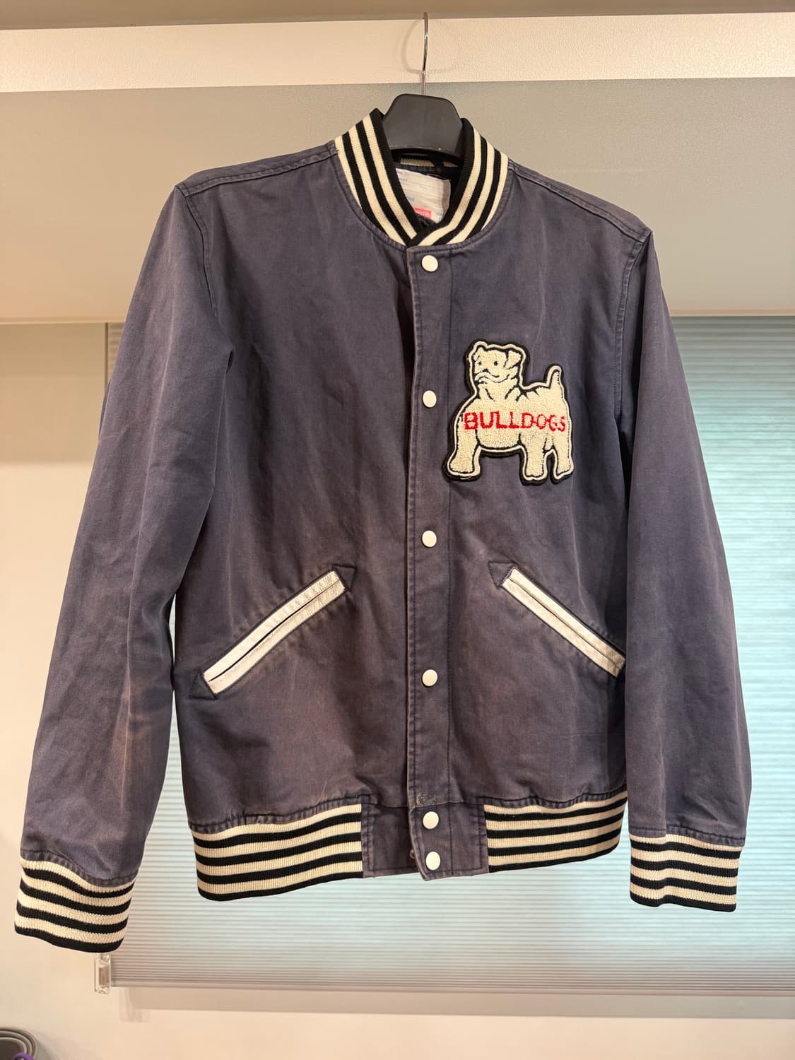 [L] 2012 슈프림 불독 바시티 스타디움 자켓 상품이미지2