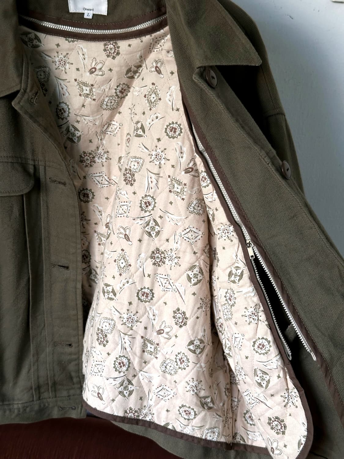 Natural cotton volume silhouette jacket 상품이미지4