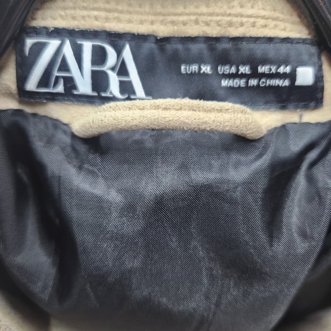 자라 스웨이드 크롭 투포켓 자켓 2XL 상품이미지4