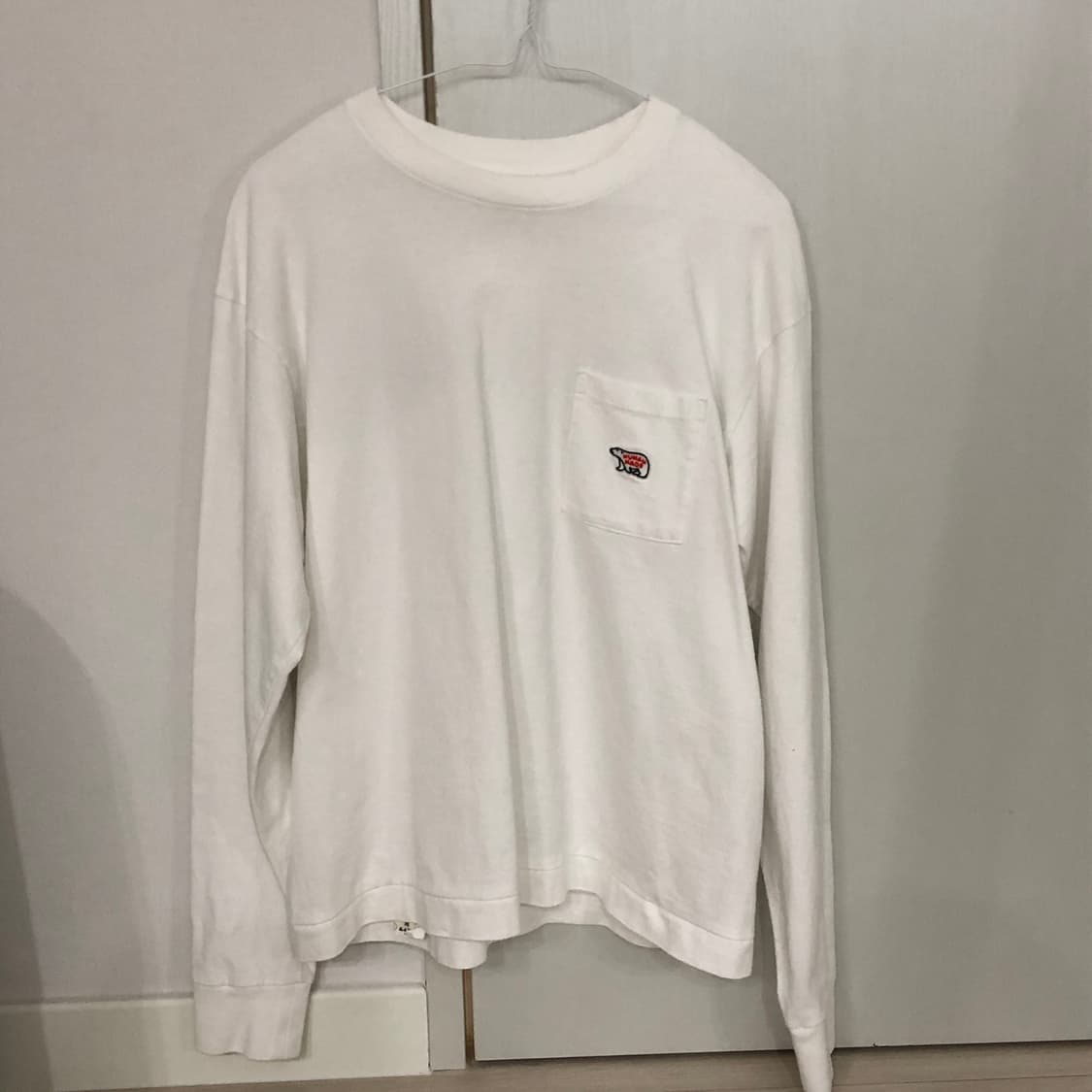 케어 완료 ) 휴먼메이드 포켓 북극곰 M 슬리브 상품이미지1